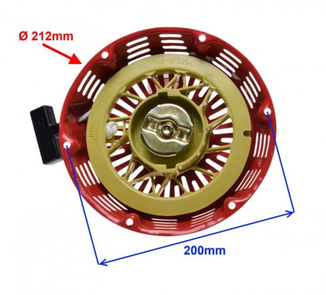 Mechanizm rozrusznika do silnika GX390 Gokart Honda itp.