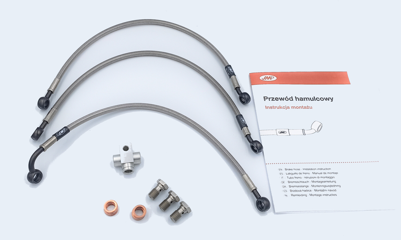 Yamaha Fz8 Fz1 R6 Przewód hamulcowy przód przedni JMP w oplocie