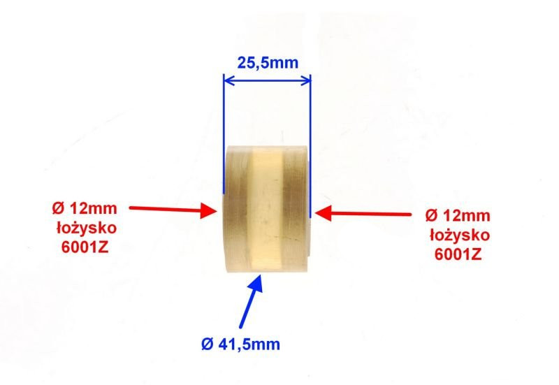 Rolka napinacza łańcucha quad atv SHINERAY ATV250 ST-9C