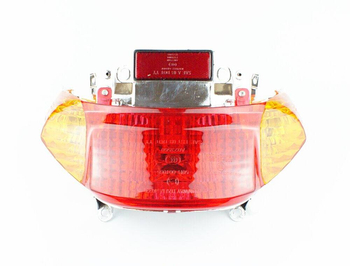 Lampa tył kompletna z żarówkami homologacja Zipp Romet Barton Kingway Junak