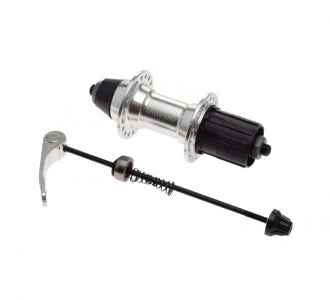 Koło rowerowe 28 tył atb stożek srebrny kaseta 8/9