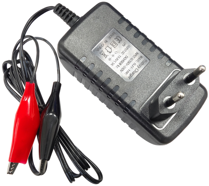 Ładowarka 12V do akumulatorów żelowych GEL Kwasowych 12V 1.3A