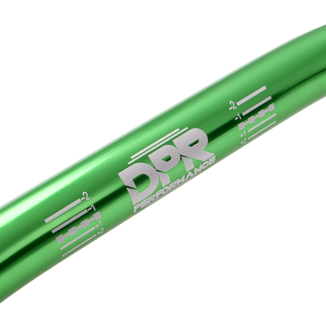 Kierownica aluminiowa zielona z gąbką V1 Simson Enduro DPR Performance