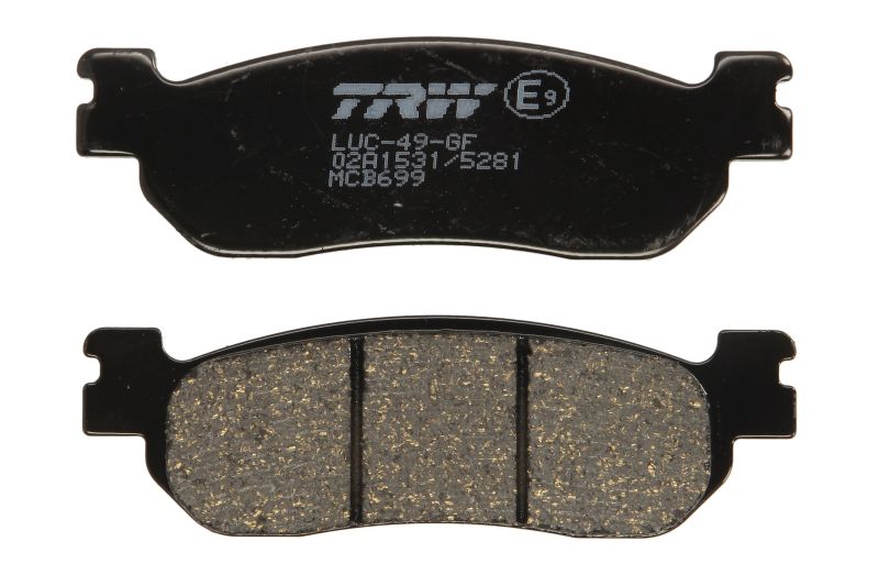 TRW klocki hamulcowe KH275 Yamaha TW 125 TW 200 R6