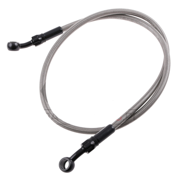 Przewód hamulcowy w oplocie srebrny V2 100cm DPR Performance