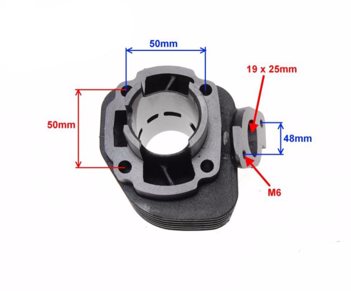 Cylinder 2t f12 keeway focus matrix f-act cpi
