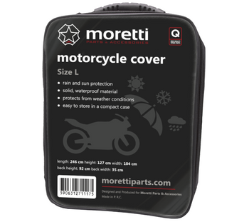 Pokrowiec motocyklowy 246x104x127cm wodoodporny  rozm L na Motocykl Skuter