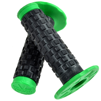 Guma Gumy Manetki Kierownicy Czarno Zielone Para