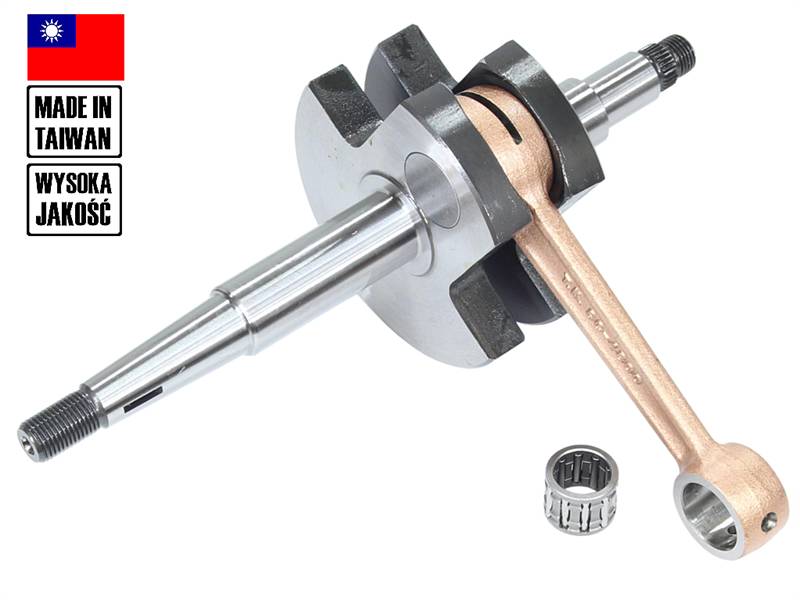 Wał korbowy 2 bieg s38 romet komar motorynka