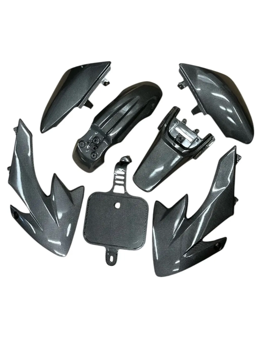 Plastiki CRF50 style mod2 carbon pitbike MRF 80 Runner 120 140 HQ SM 160 SM-R