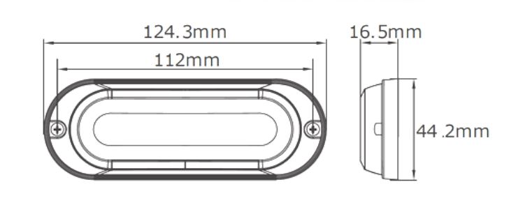 Lampa stroboskopowa + jazda dzienna 6+20Led 12-24V