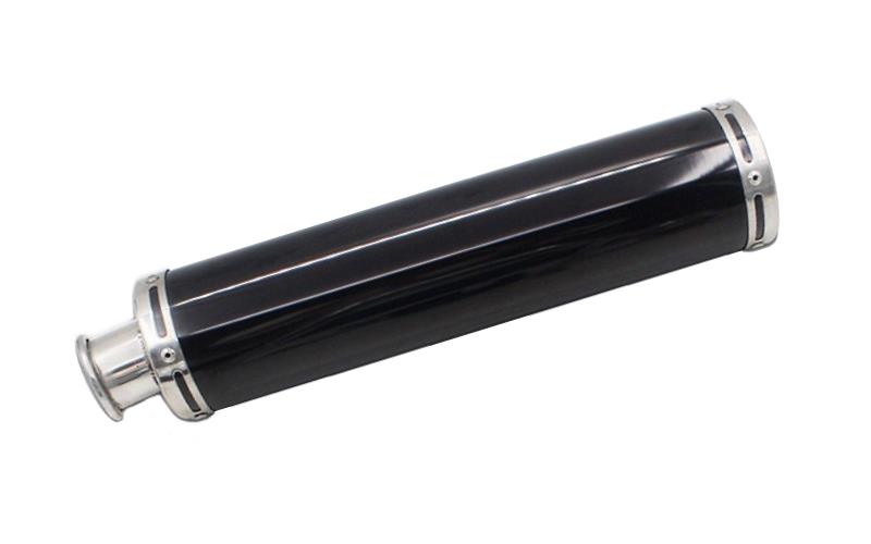 Tłumik wydech tuningowy uniwersalny czarny