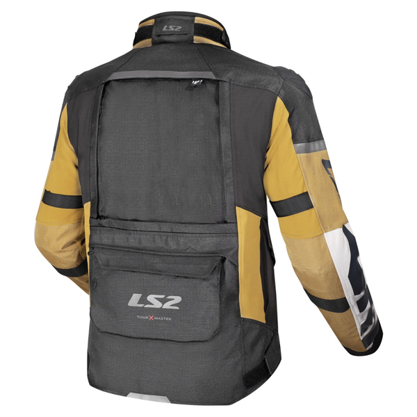 Kurtka motocyklowa męska LS2 X-Master Man Sand Black Grey