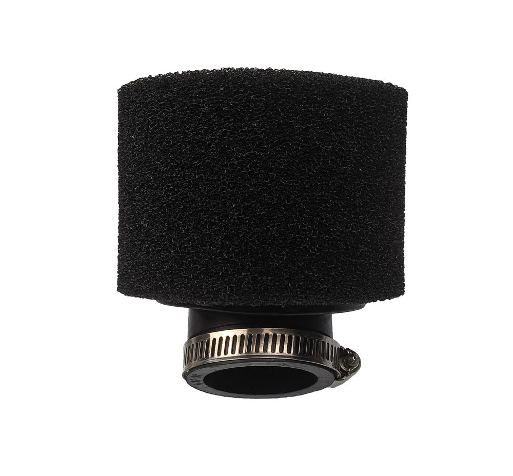 Filtr powietrza gąbkowy czarny 38mm/ 45° pitbike