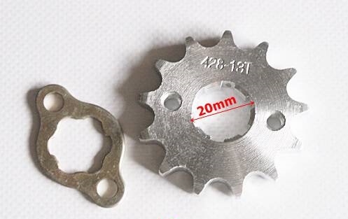 Zębatka przednia 428 13z Barton Junak Zipp