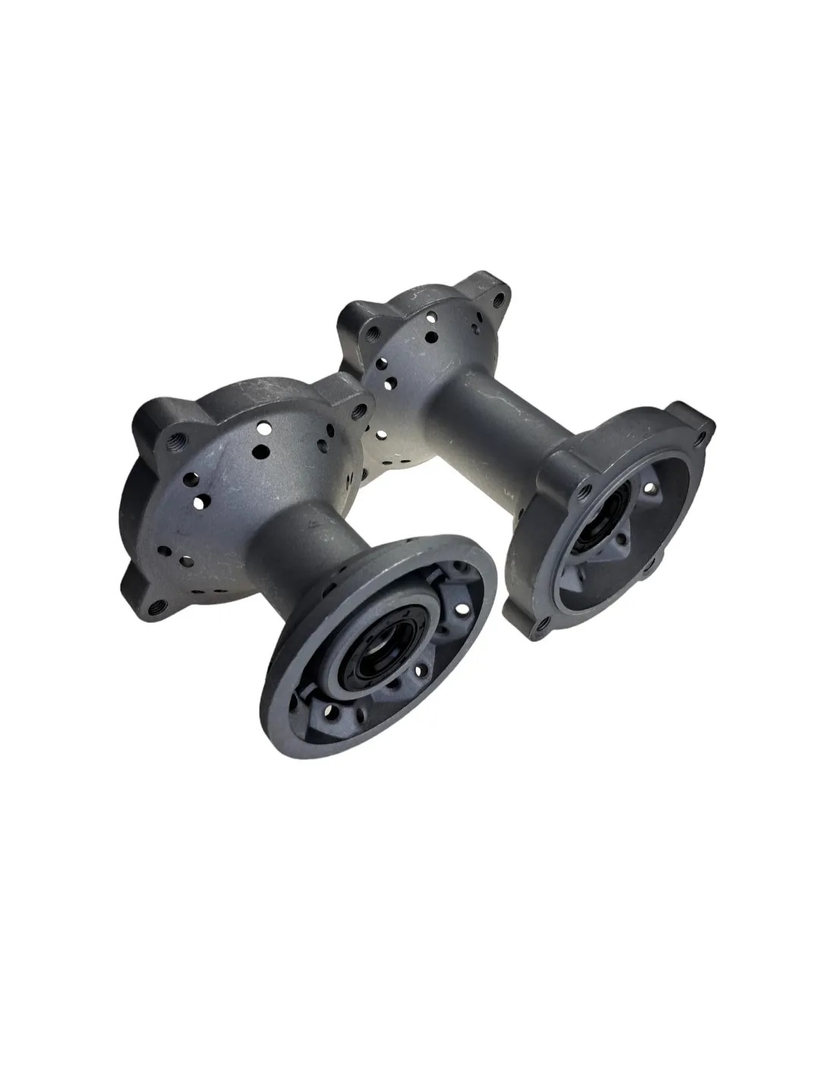 Piasty koła przód tył srebrne pitbike MRF 120 140 HQ RC TTR 150 Pro 80 Runner