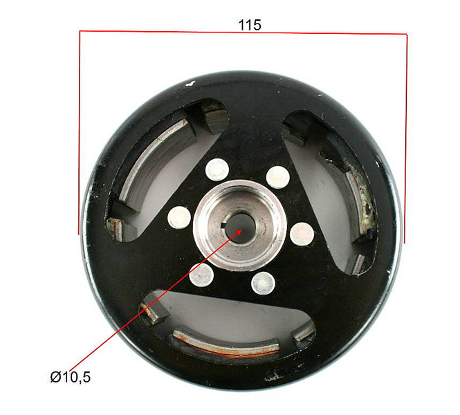 Koło Magnesowe Zamachowe magneto Simson S51 SR50