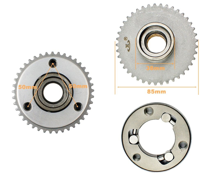 Bendix sprzęgło rozrusznika quad atv 110 125 Barton Junak Kingway Romet
