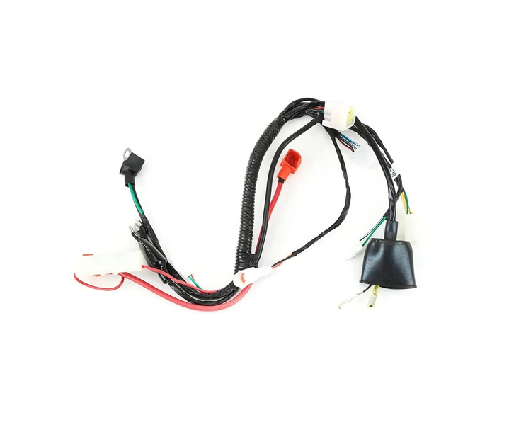 Wiązka przewodów z rozrusznikiem instalacja elektryczna pitbike Kayo TS90