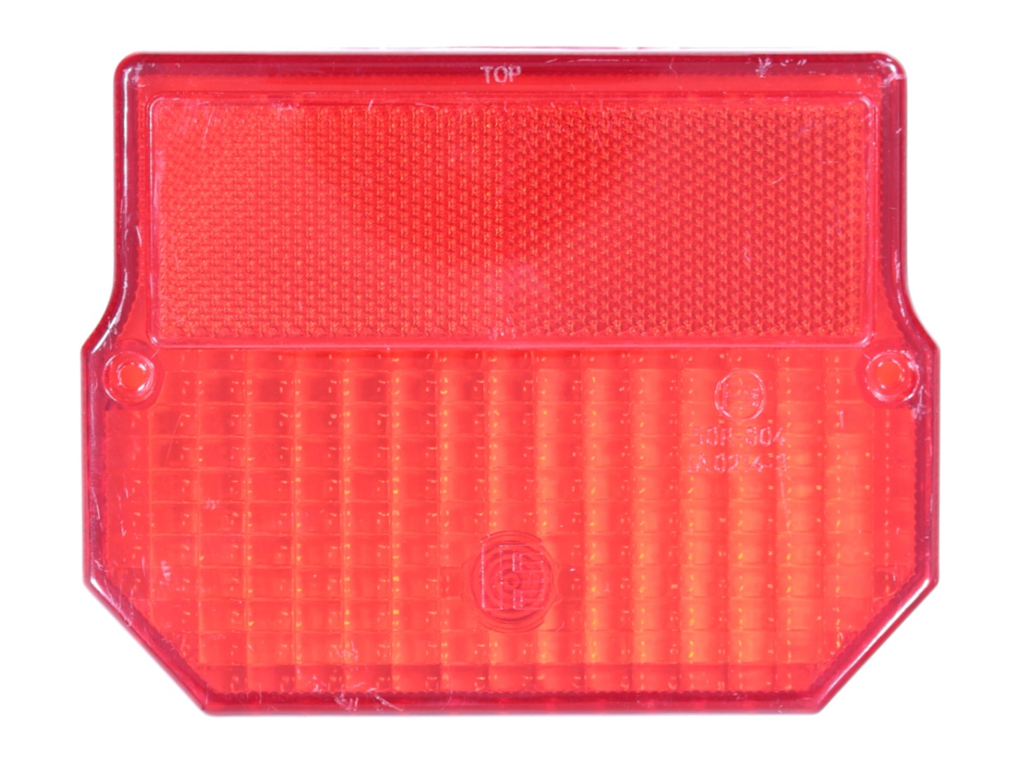 Klosz lampy tył czerwony prostokątny MZ ETZ Simson