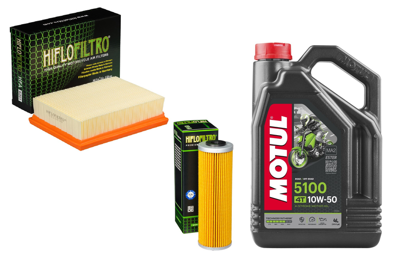 Filtr oleju powietrza olej HF650 10w50 KTM Adventure 790 890 1090 1190 129