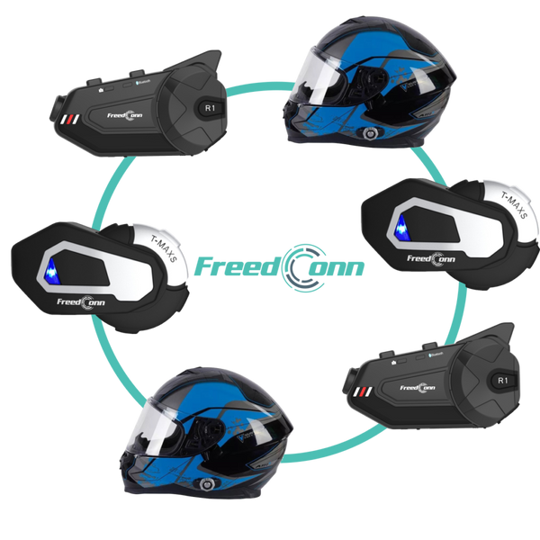 FreedConn Interkom Motocyklowy R1 Plus Bluetooth