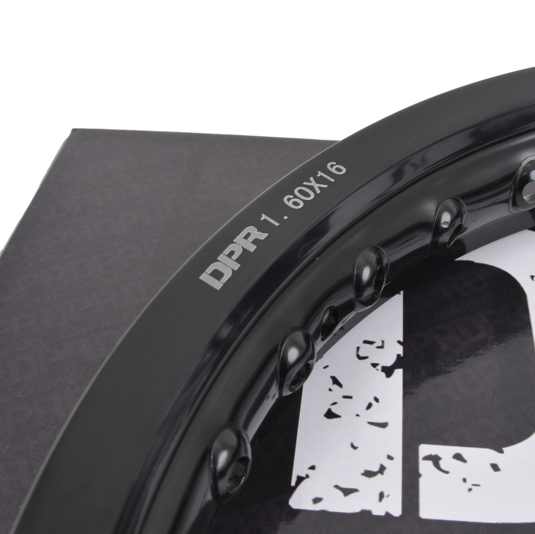 Obręcz koła alu czarna 1,60x16 Simson S51 S50 DPR