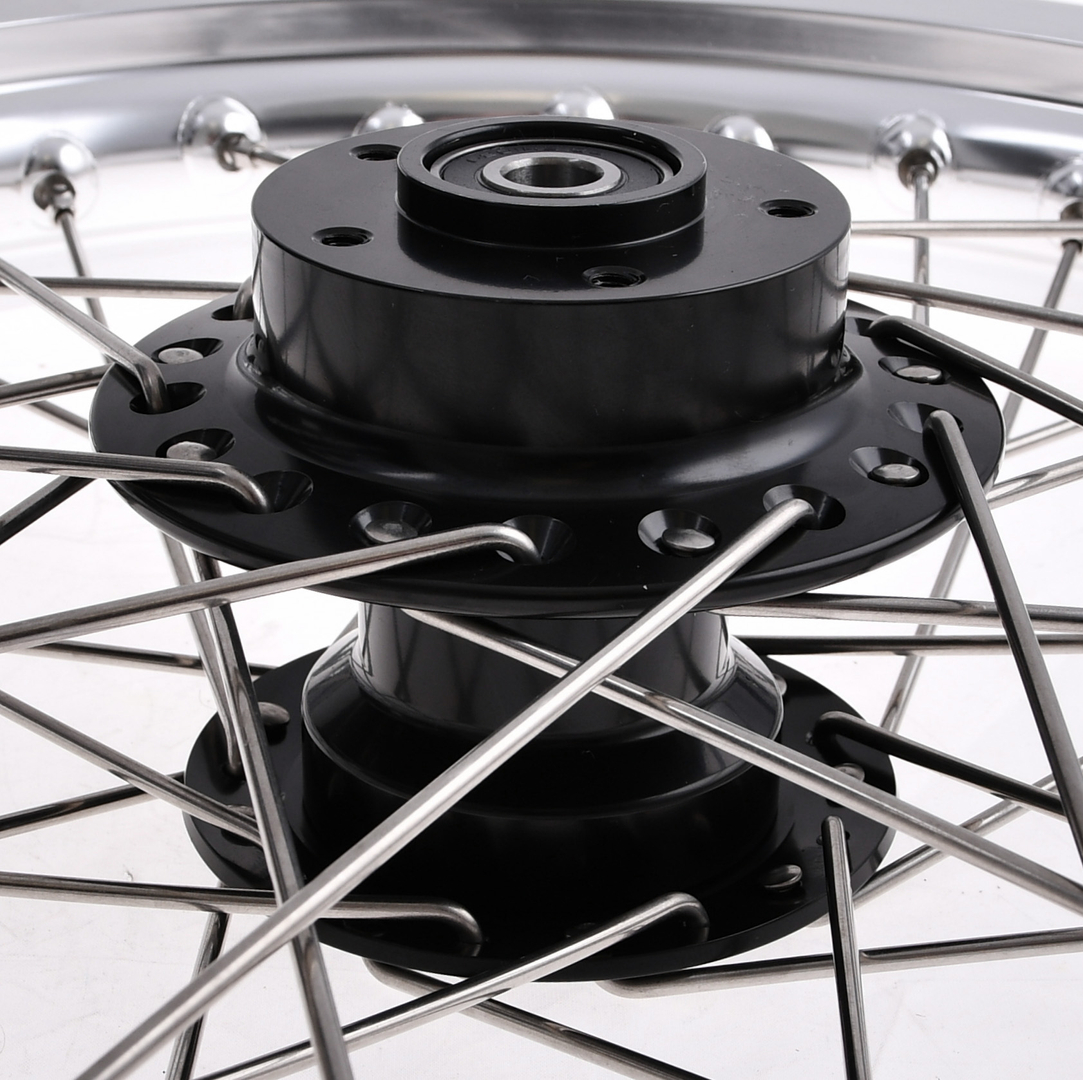 Koło jezdne 1,85x16 Simson S51 alu szprychy inox DPR