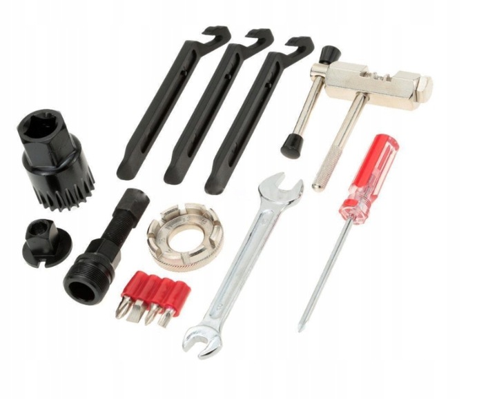 Zestaw do naprawy roweru (duży) narzędzia rowerowe