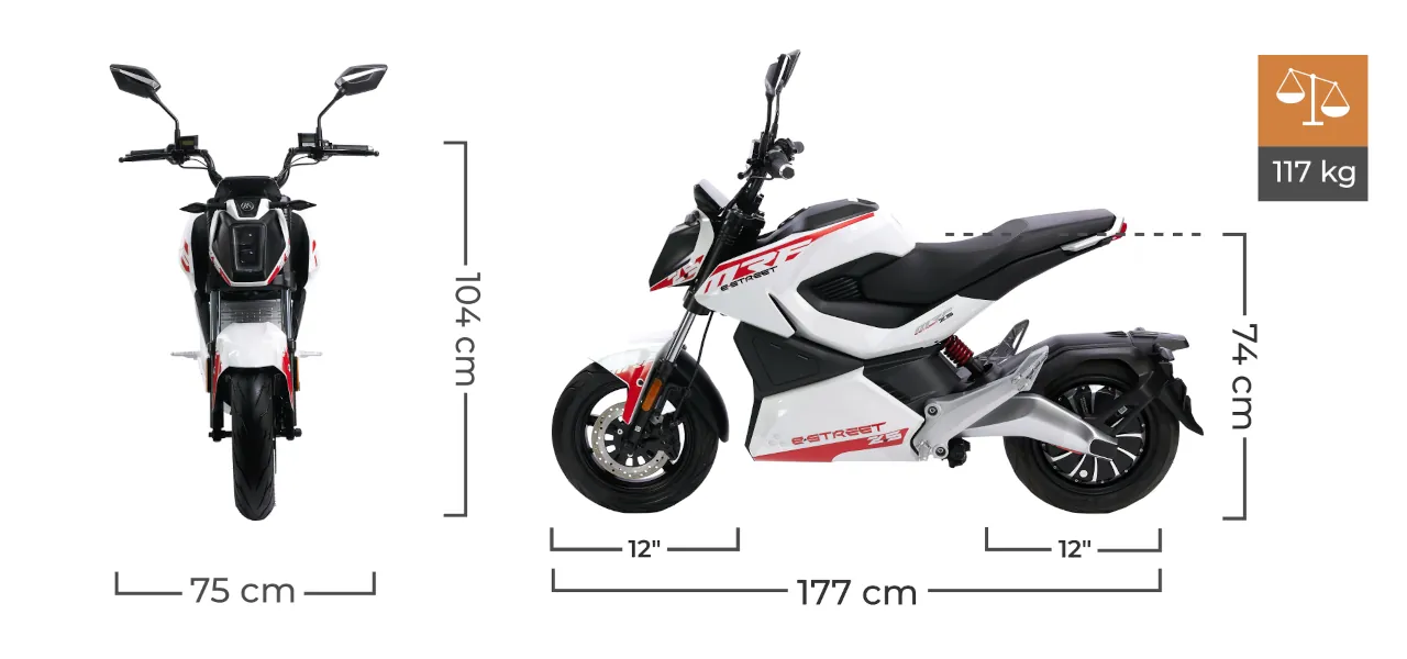 Motorower elektryczny MRF eSTREET 2.5