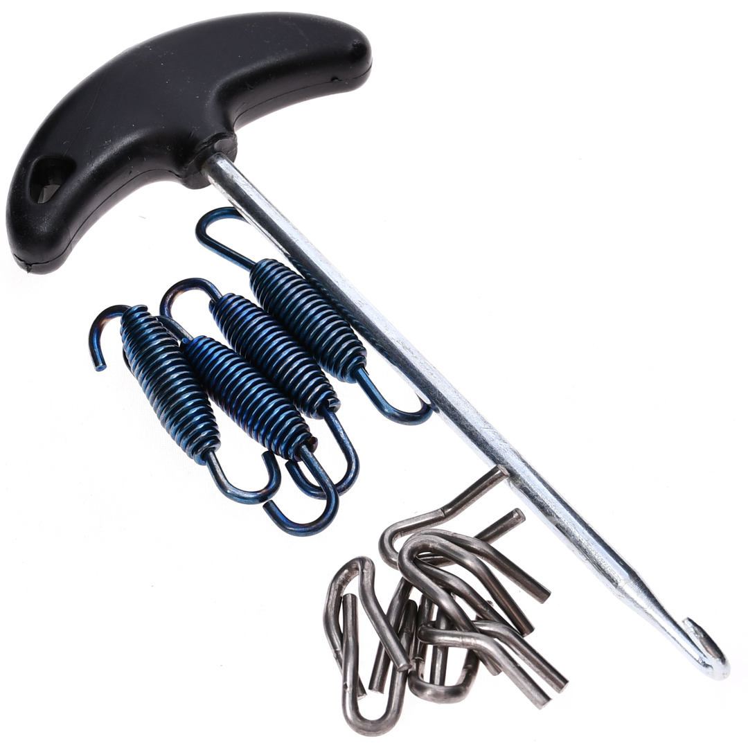 Zestaw do wydechu sprężyny ściągacz 36/60mm blue