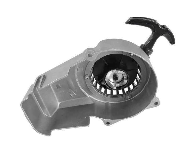 Szarpak starter srebrny alu pocket bike mini bike 