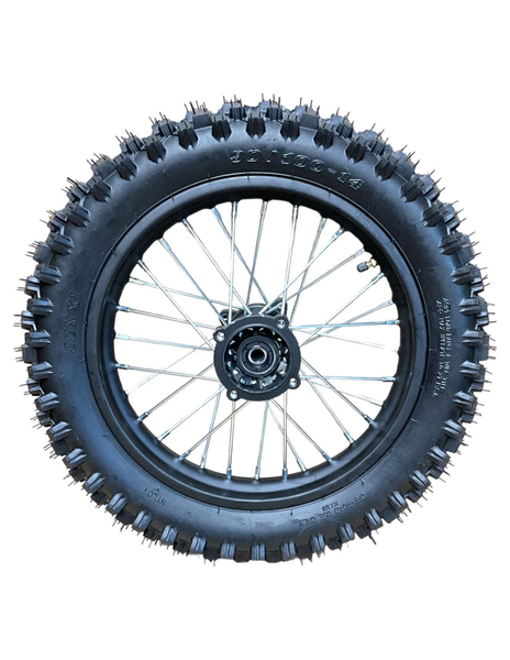 Koła 17/14 przód tył komplet pitbike MRF 120 140 RC Kayo TT140 160 Pitgang