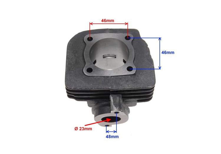 Cylinder 50cm 2t suzuki adress tgb aprilia derbi