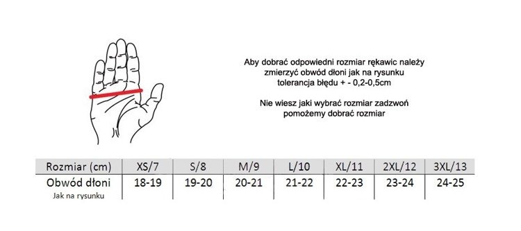 Rękawice rękawiczki atv cross polednik orange