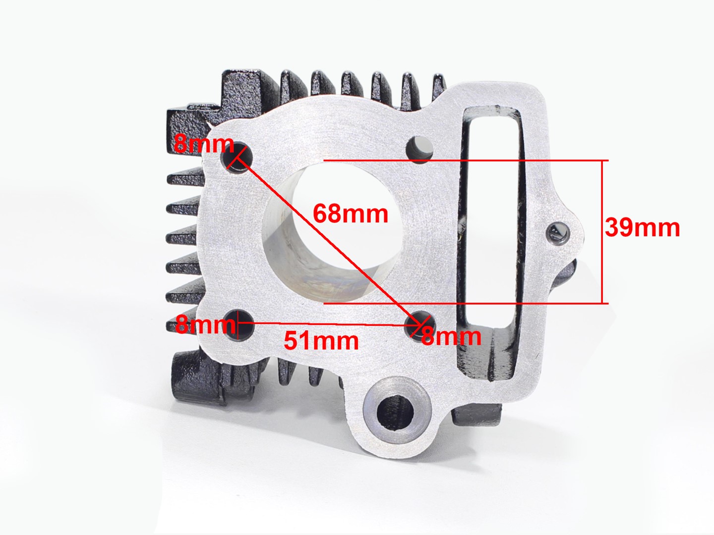 Cylinder tłok 39mm 139fmb Yankee D50 kompletny 50ccm poziomy Lifan