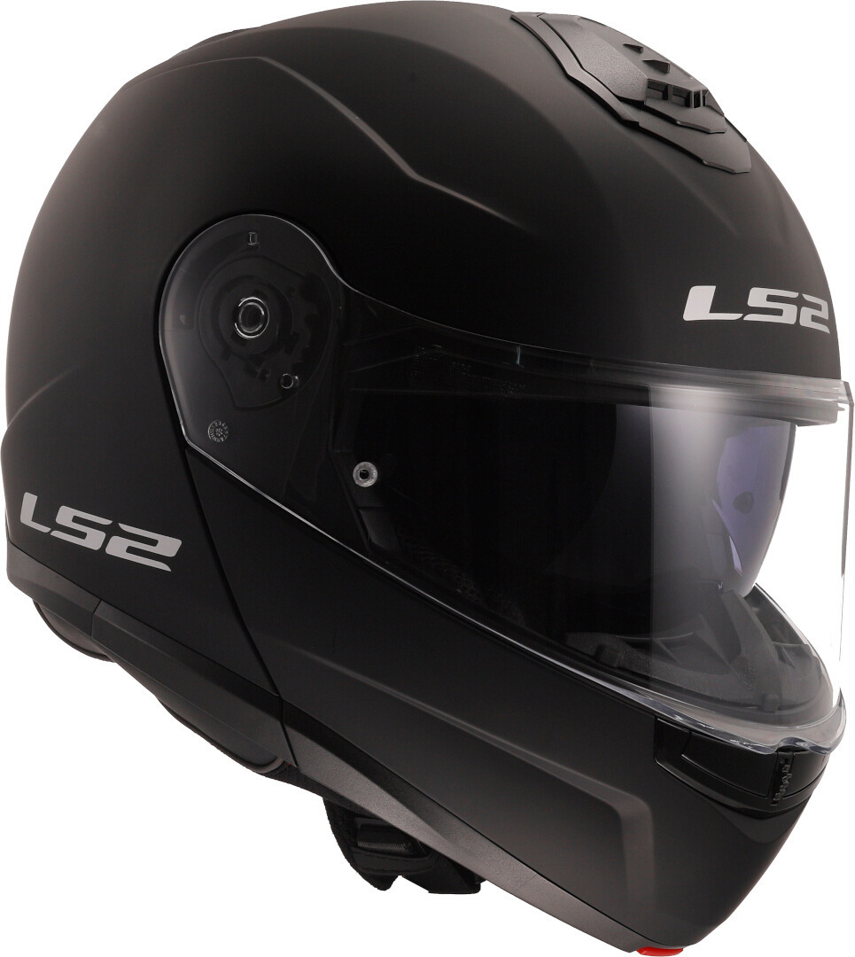 Kask szczękowy LS2 FF908 STROBE II SOLID MATT BLACK homologacja ECE 22.06