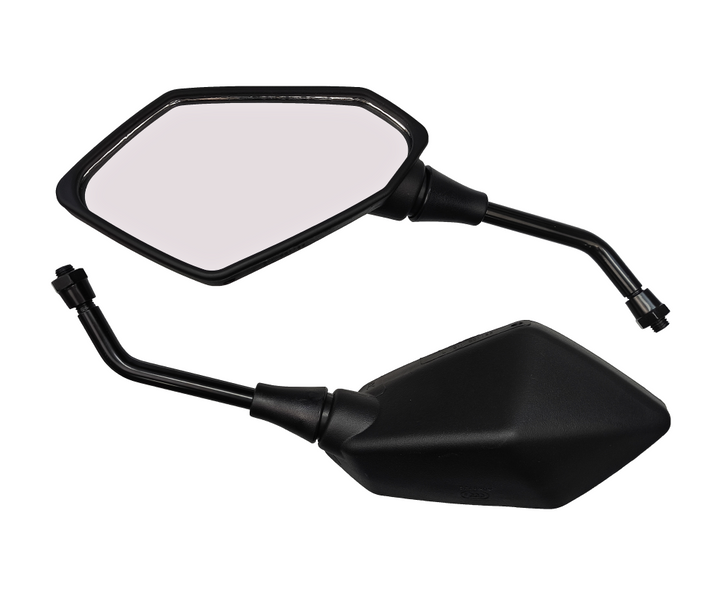 Lusterka czarne uniwersalne M10 prawy homologacja motorower skuter quad atv