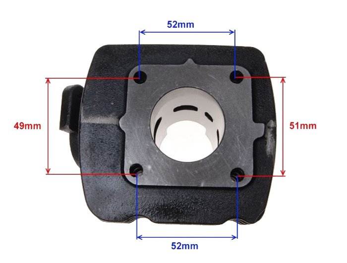 Cylinder 2t 50ccm3 39mm Honda Sfx Bali Sh Sxr Sky 