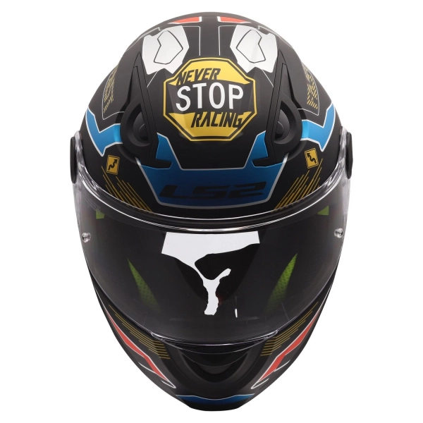 Kask dziecięcy LS2 FF812 Kid Zero Grey Red homologacja 22.06