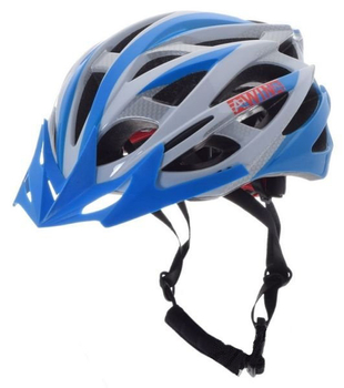 Kask rowerowy awina by moon mtb l niebiesko/biały