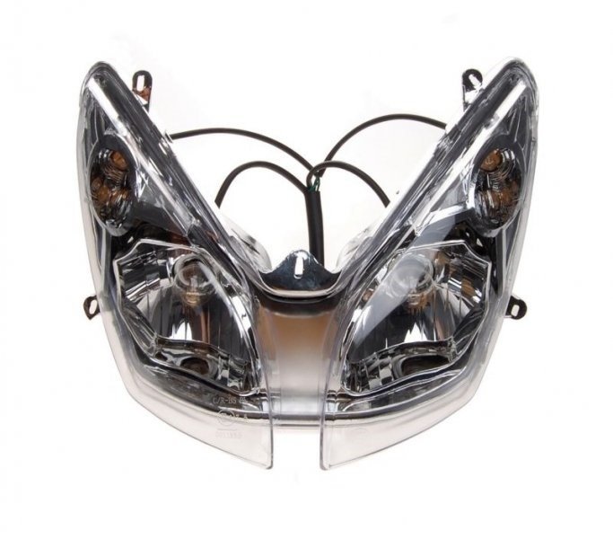 Lampa przód nowy model longjia lj50qt-4 zipp romet