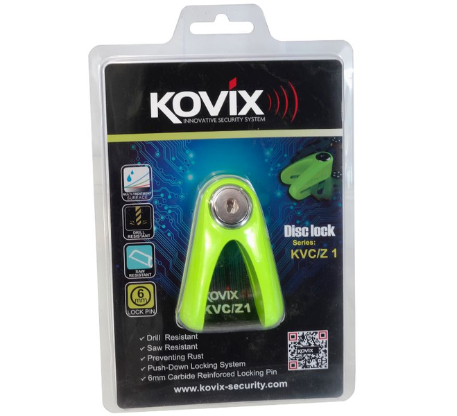Blokada Tarczy Hamulcowej KOVIX KVC/Z1 Zielona