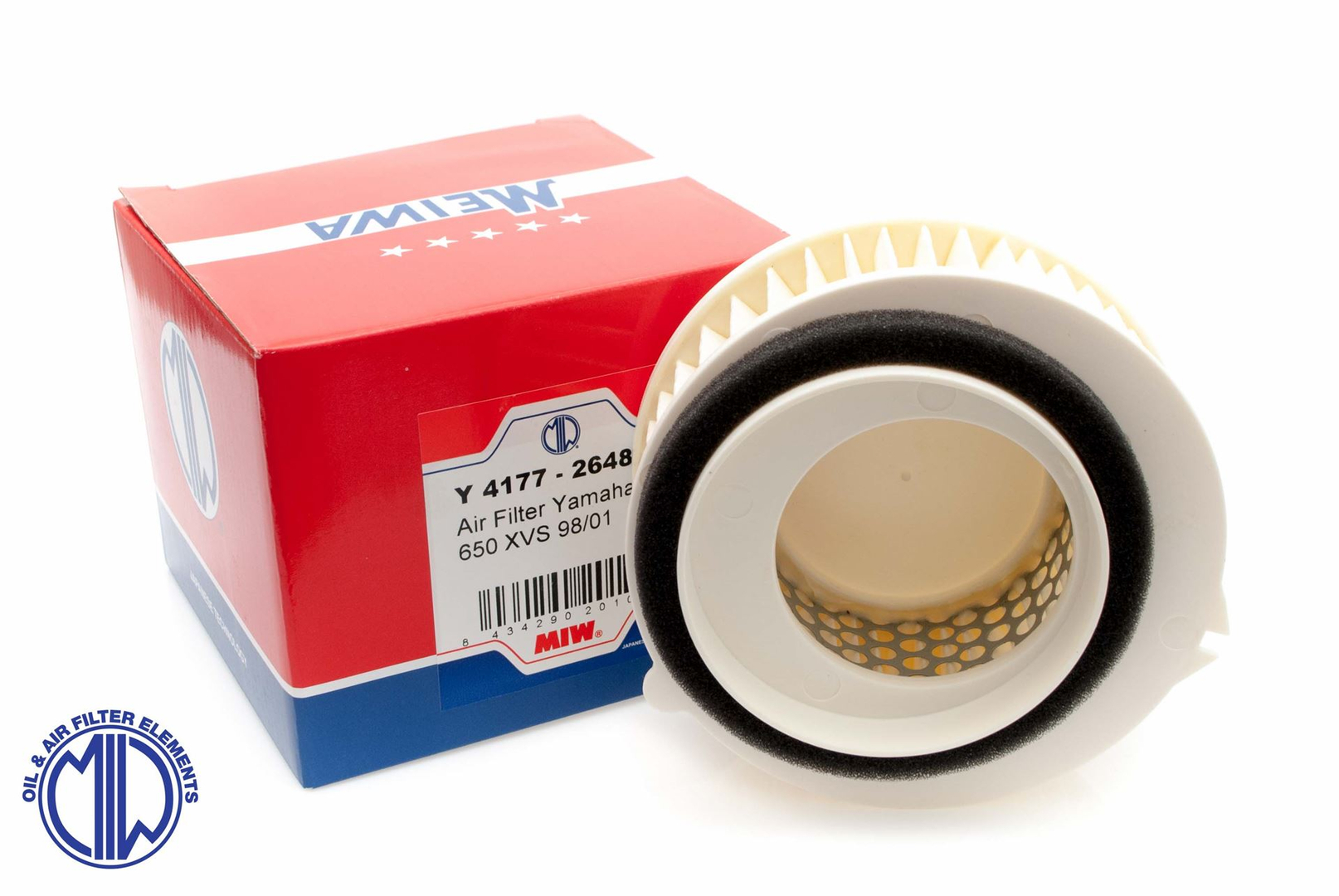 MIW Meiwa filtr powietrza Yamaha XVS 650 Drag Star / V-Star 91-14r. (HFA4607)