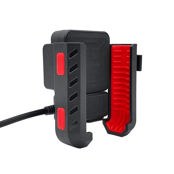 Uchwyt motocyklowy regulowany MC41 na telefon z ładowaniem CQ3.0 USB USB-C