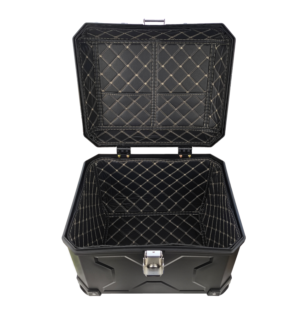 Kufer centralny czarny 45l 42x32x33,5cm ABS odpinana wyściółka 2 kluczyki