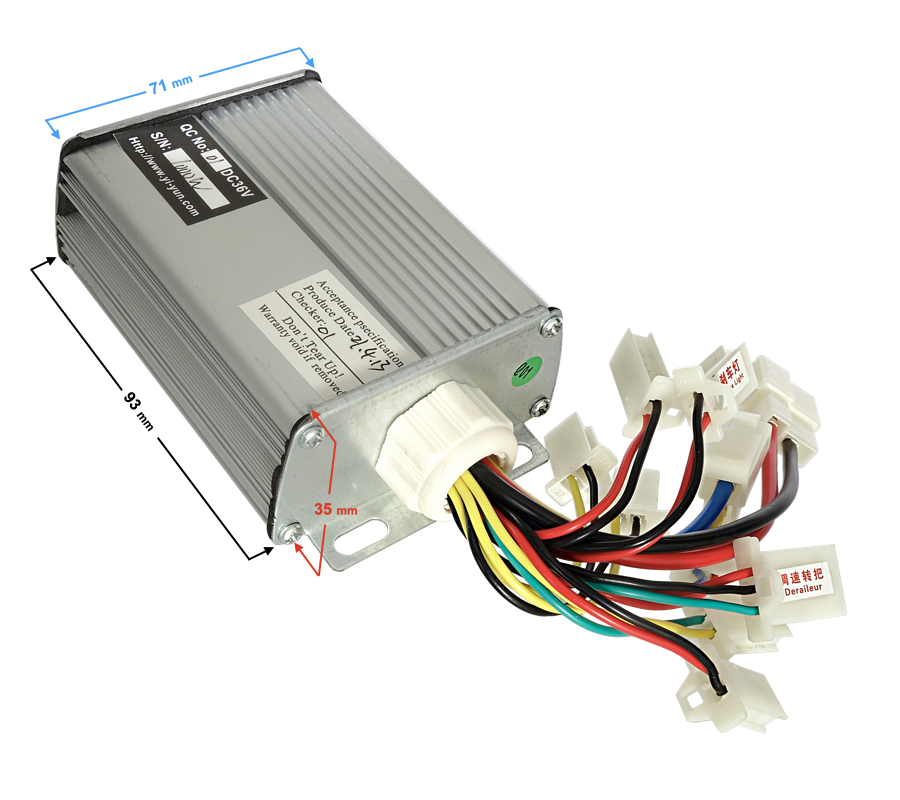 Sterownik skuter elektryczny 36V 1000W