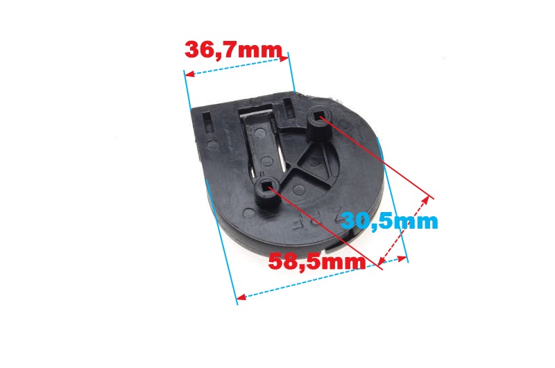 Uchwyt mocowanie na torbe skuter piaggio zipp