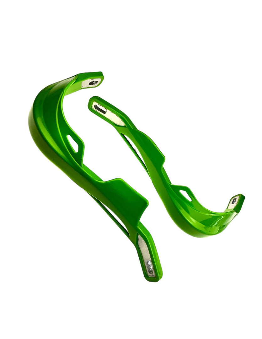 Osłony dłoni zielone cross pitbike MRF eR MX SM RC TTR Kayo Pitgang RXF YCF