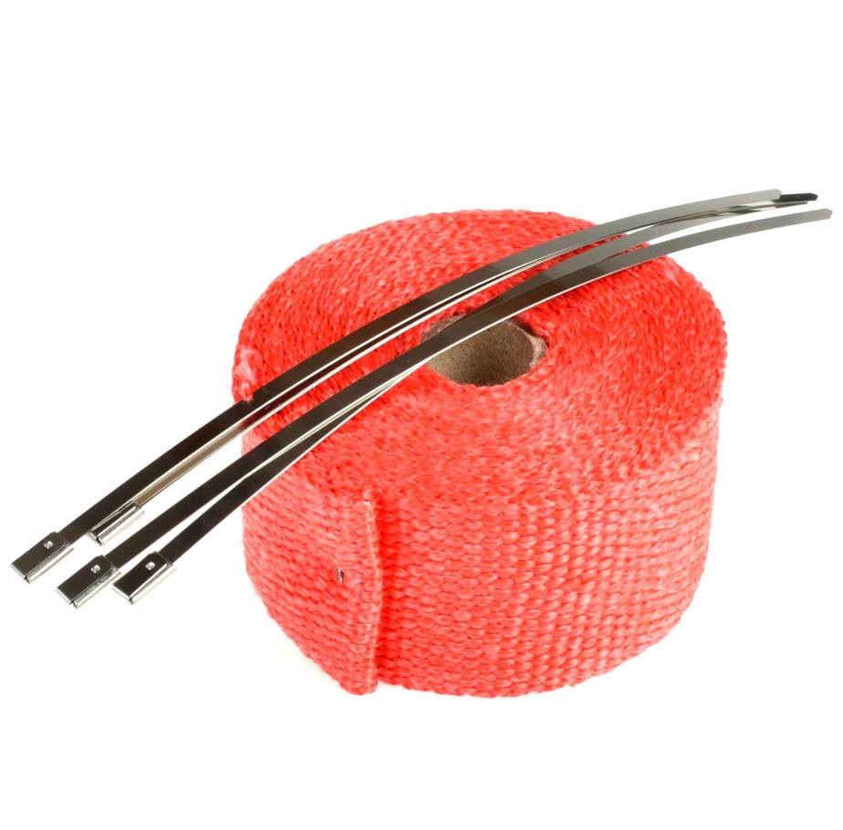 Taśma termiczna do wydechów czerwona 5 metrów DPR Performance